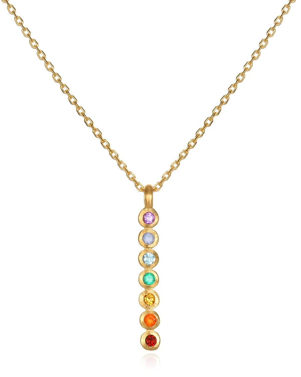Divine Alignment Multi Stone Chakra Necklace