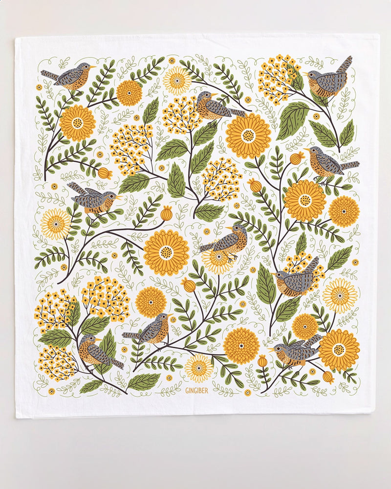 Mums & Robins Tea Towel