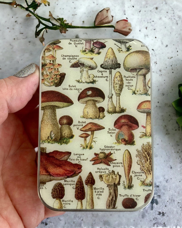 Mushroom Keepsake Tin