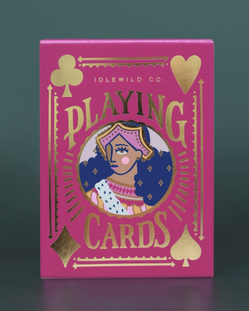 Neon Royals Playing Cards