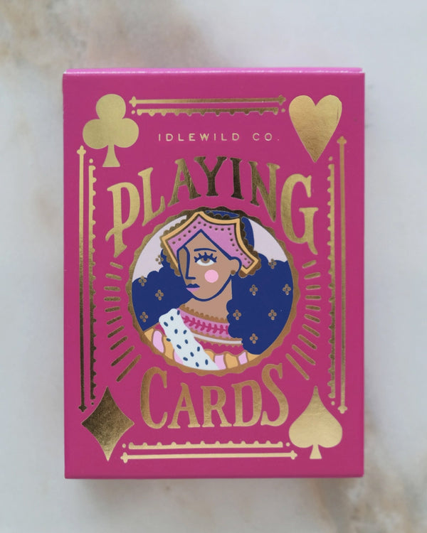 Neon Royals Playing Cards