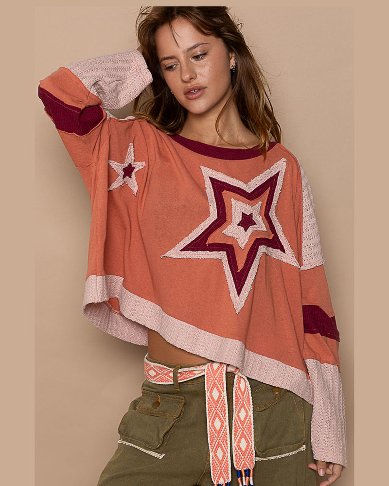 Persimmon Star Long Sleeve