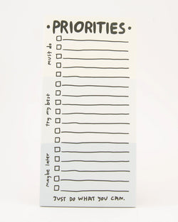 Priorities Notepad
