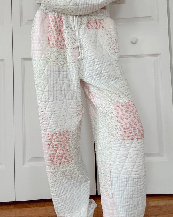 Pastel Quilted Jogger