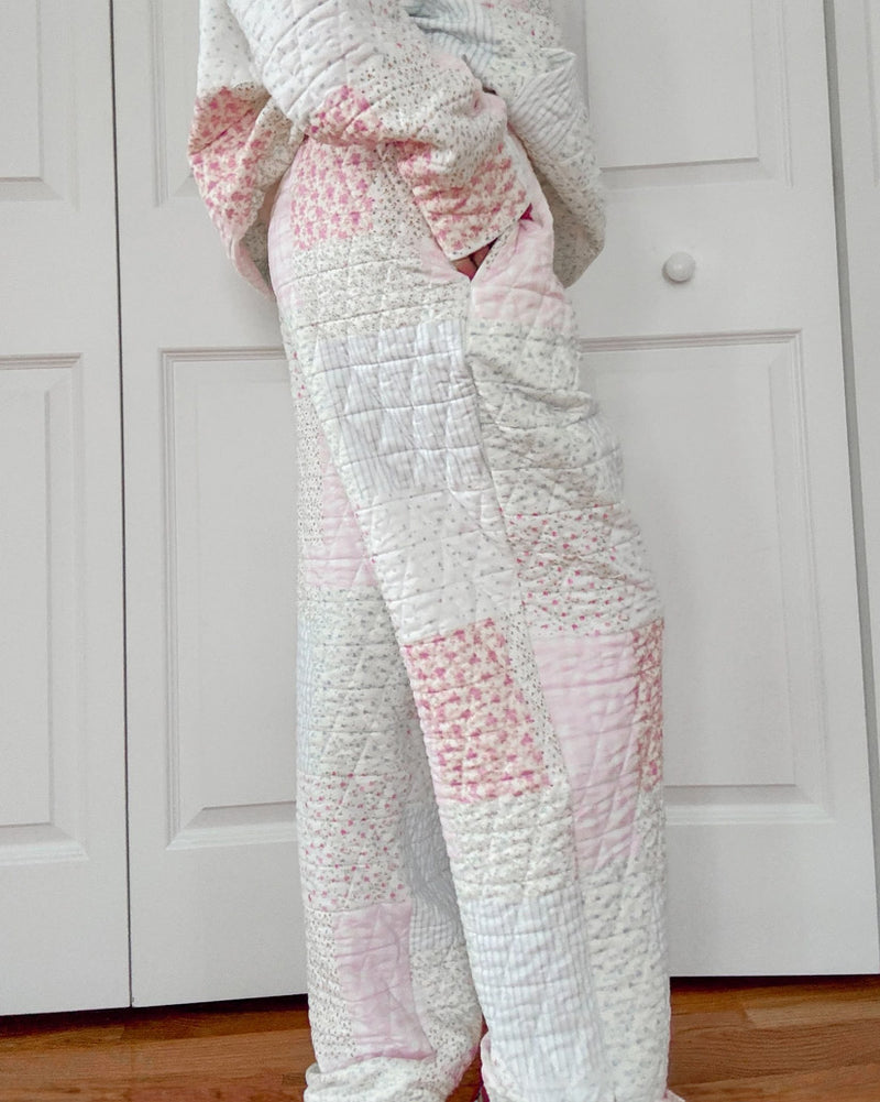 Pastel Quilted Jogger