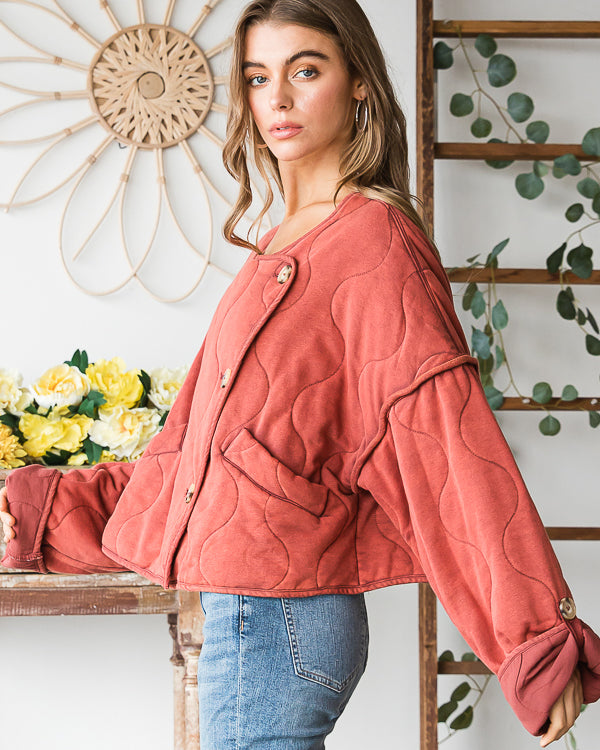 CLAY QUILTED EVERYTHING JACKET