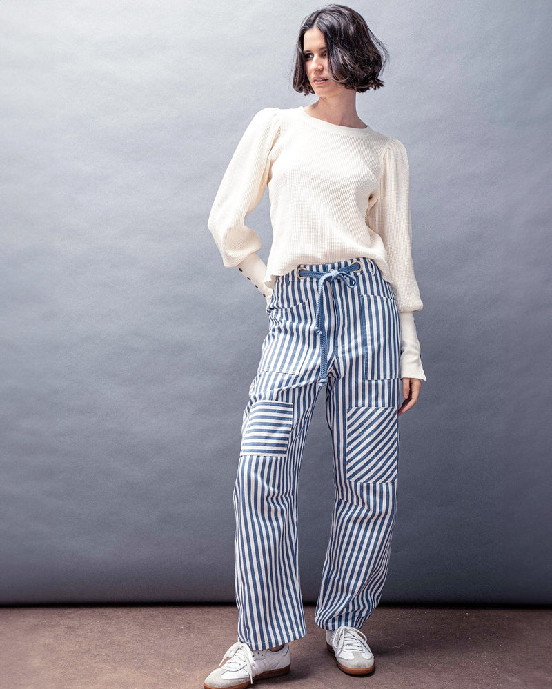 Railroad Striped Utility Pants