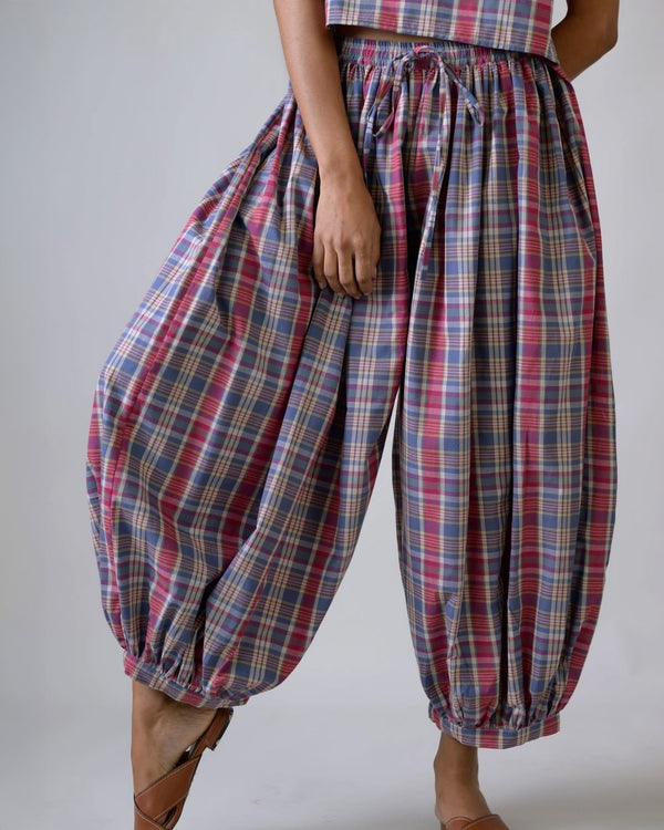 Madras Cotton Pants