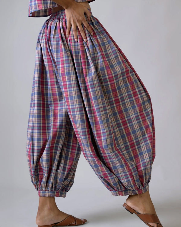 Madras Cotton Pants