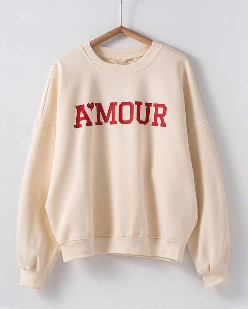 Amour Oversized Sweatshirt