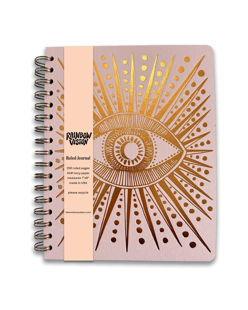 Copper Foil Seeing Eye Journal