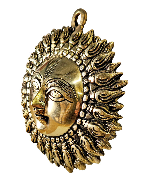 Sun Brass Wall Hanging