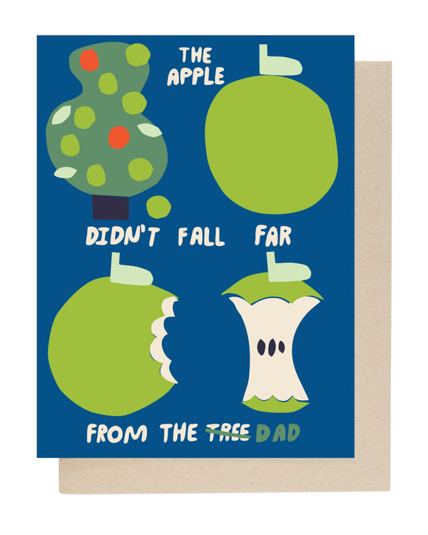 The Apple - Father's Day Card