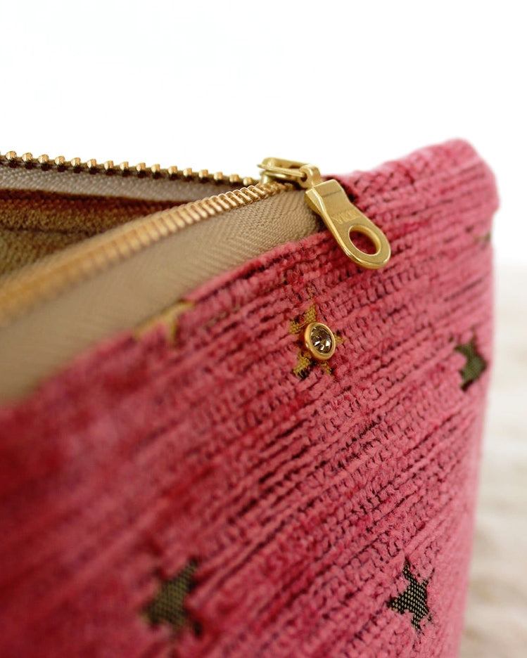 Traveller Velvet Crescent & Star Bag