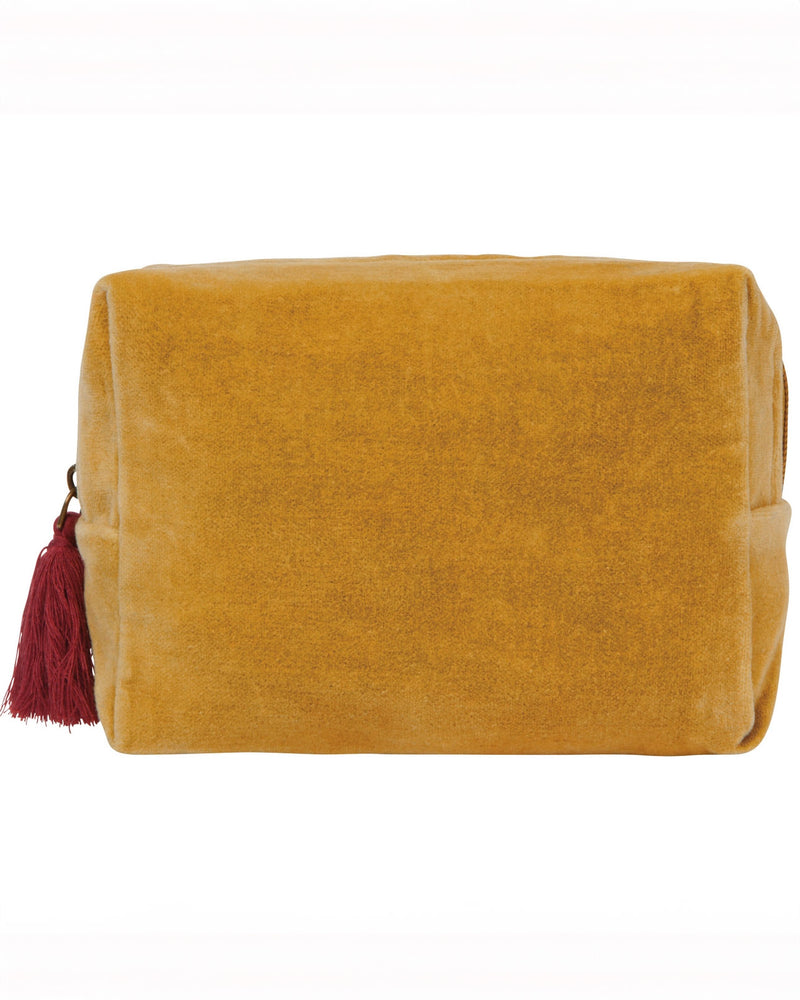 Venus Embroidered Velvet Pouch