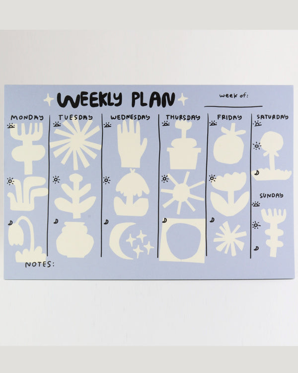 Weekly Planner Note Pad