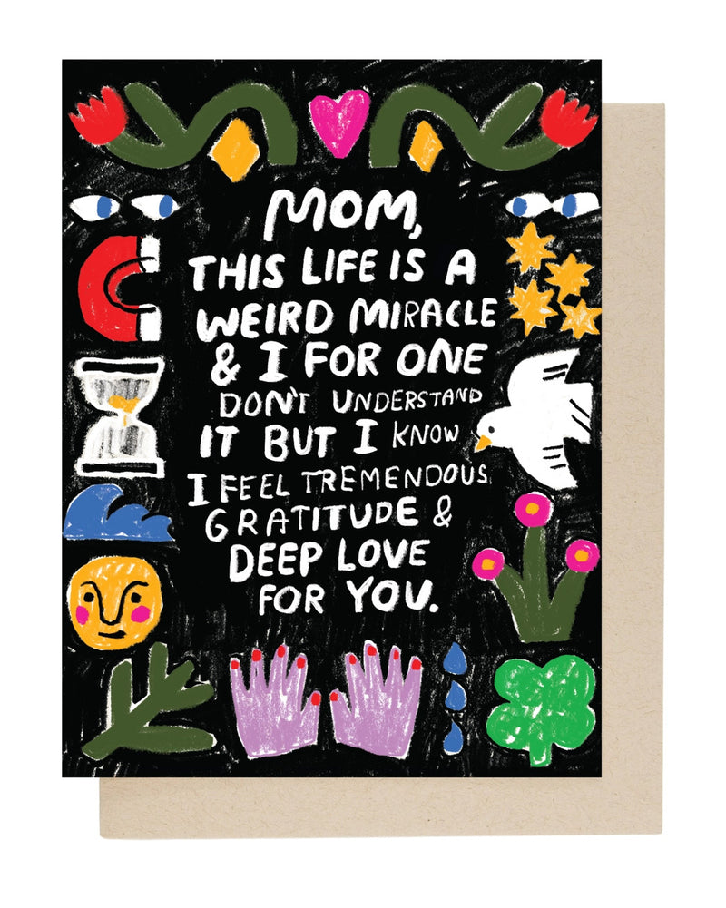 Weird Miracle Mother's Day Card