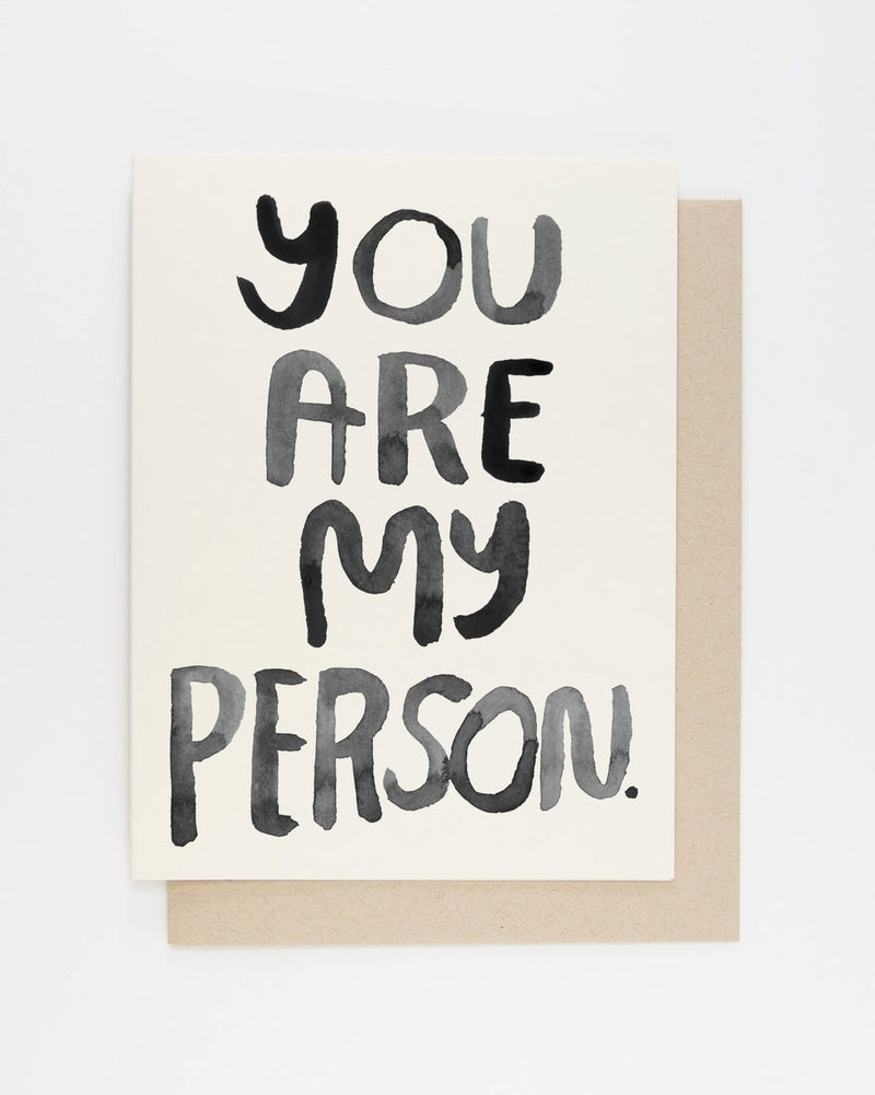You are My Person Card