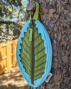 Leaf Zippered Pouch