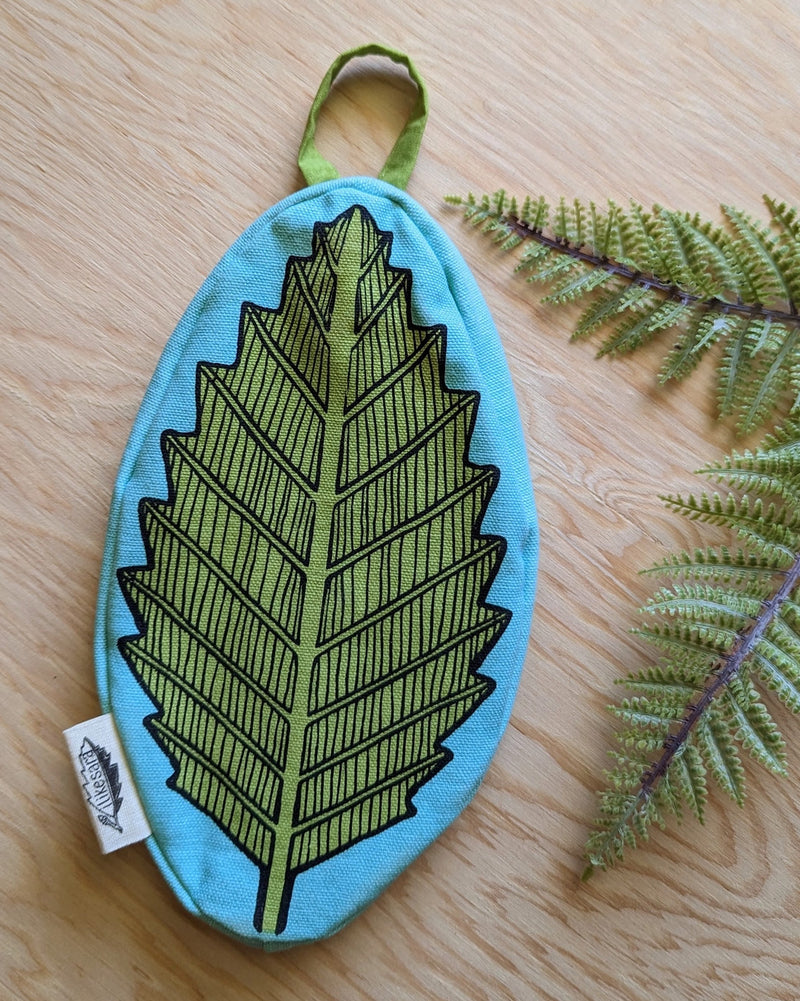 Leaf Zippered Pouch