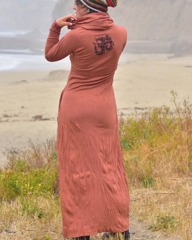 Rust Babylon Maxi Dress