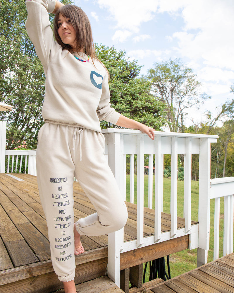 Sand Walking Meditation Sweatpants