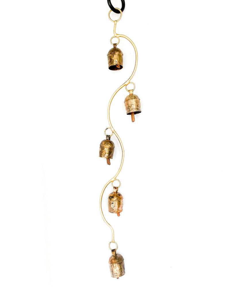 Curved Stem Bell Wind Chimes