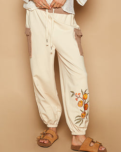 Embroidered French Terry Sweatpants