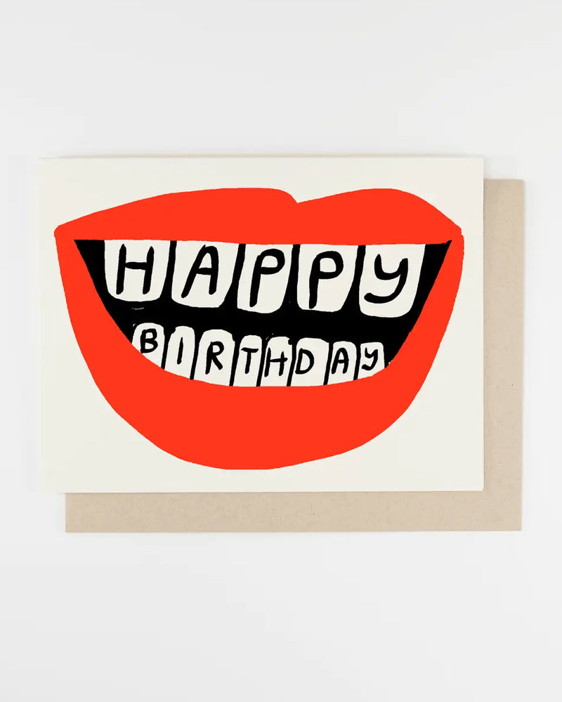 Birthday Lips Card