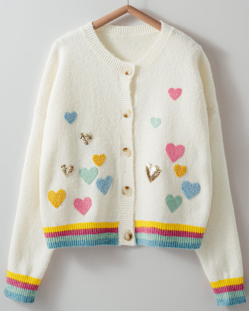 Rising Hearts Cardigan