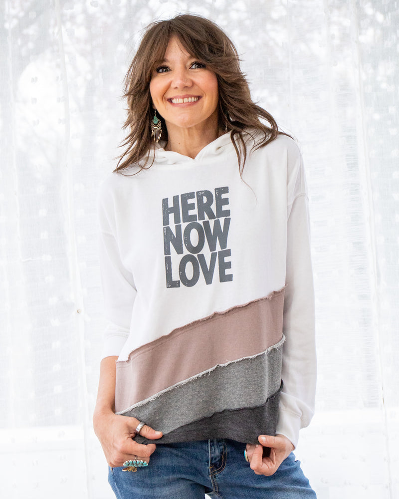 Here Love Now ~ Wavy Hoodie