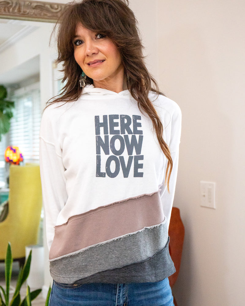 Here Love Now ~ Wavy Hoodie