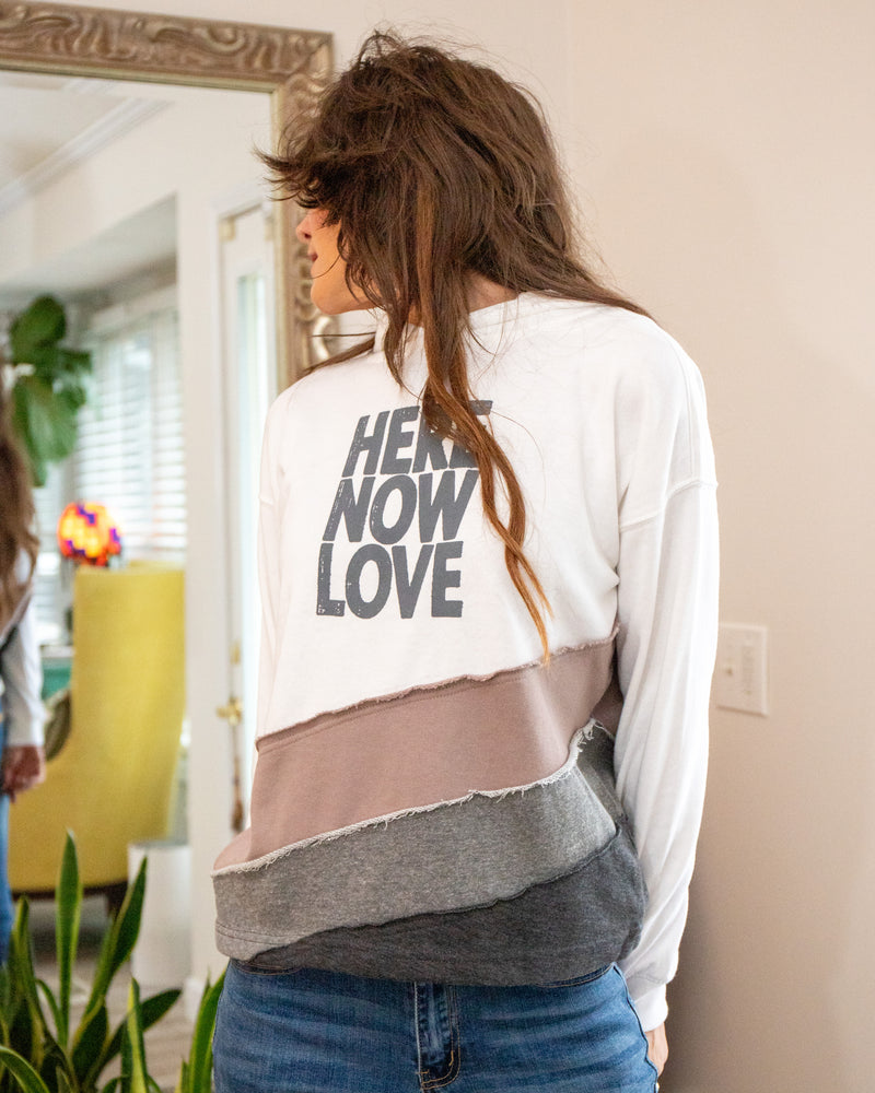 Here Love Now ~ Wavy Hoodie