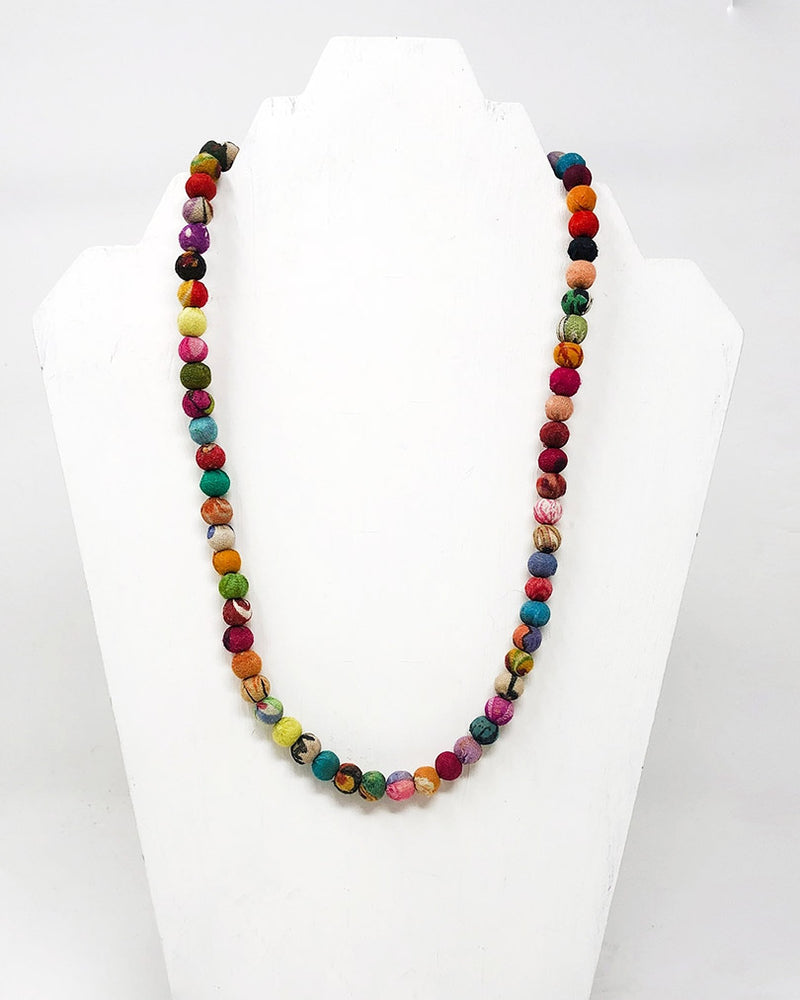 Kantha Strand Necklace