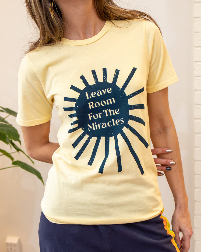 Leave Room For The Miracles - Unisex Tee