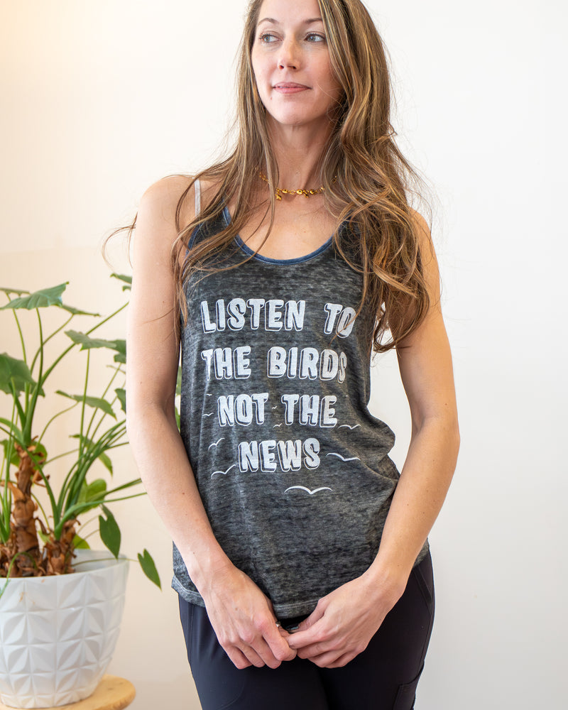 Listen to the Birds  - Strappy Tank