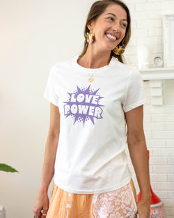 Love Power Organic Cotton Tee