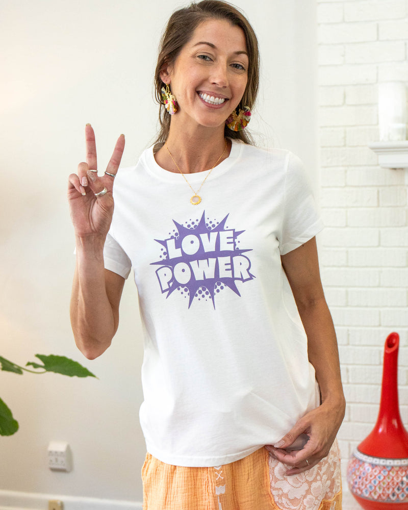 Love Power Organic Cotton Tee