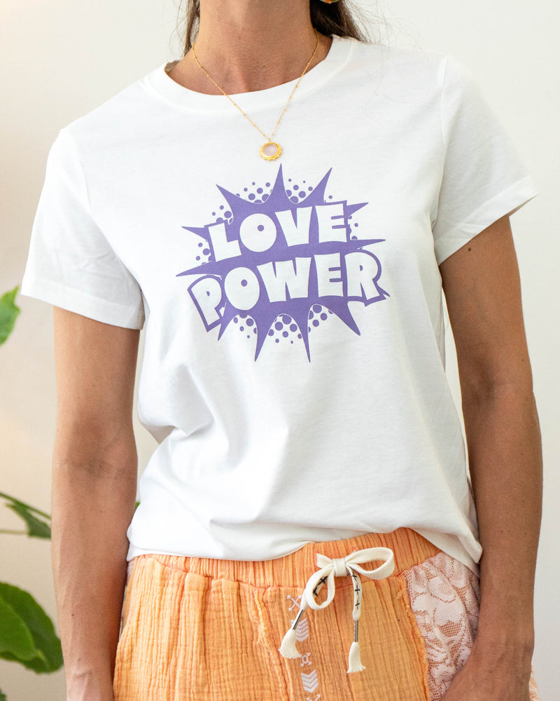 Love Power Organic Cotton Tee