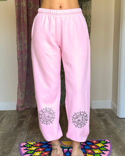 Pink Mandala Sweatpants