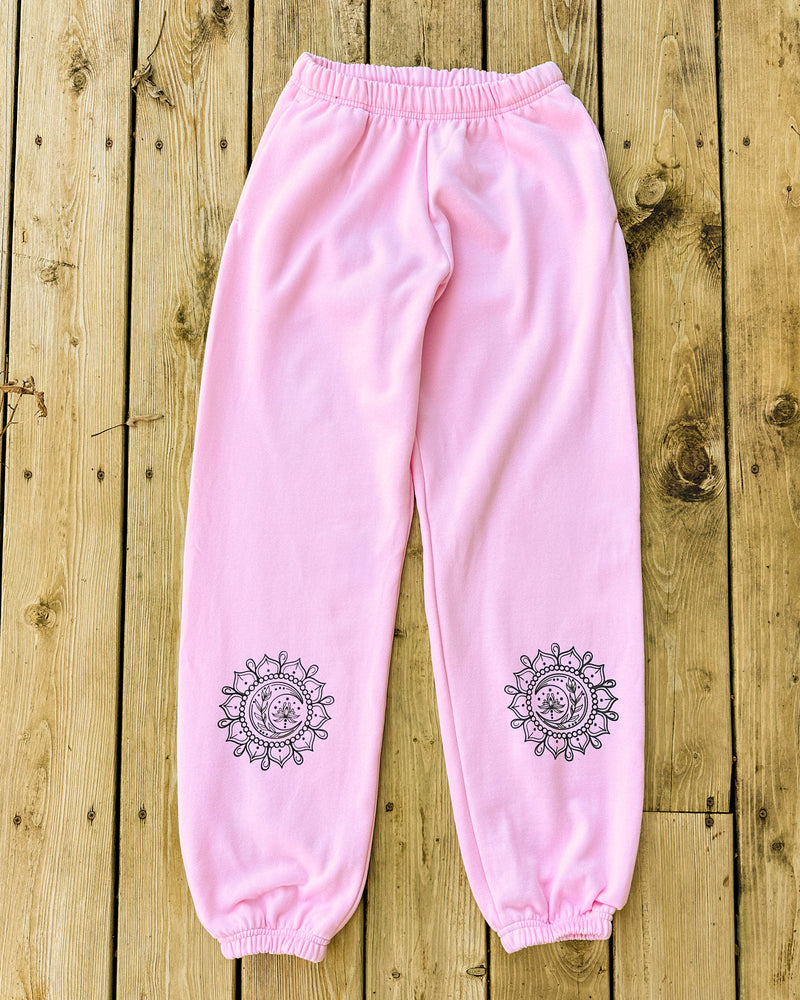 Pink Mandala Sweatpants