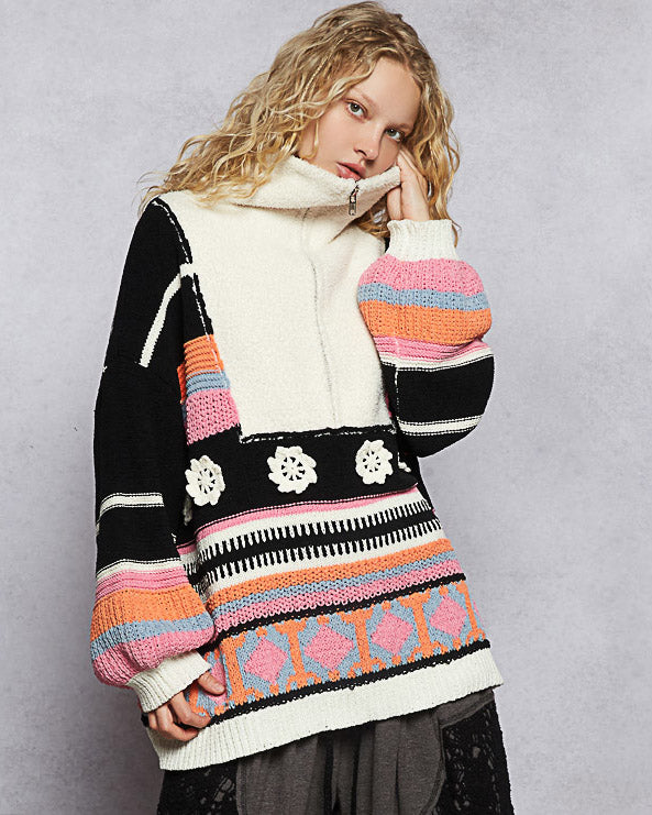 Allsort Oversized Pullover Sweater