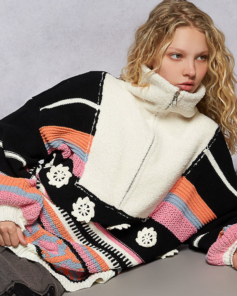 Allsort Oversized Pullover Sweater