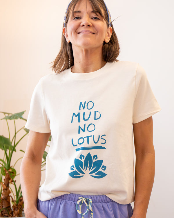 No Mud No Lotus - Heavyweight Cotton Tee