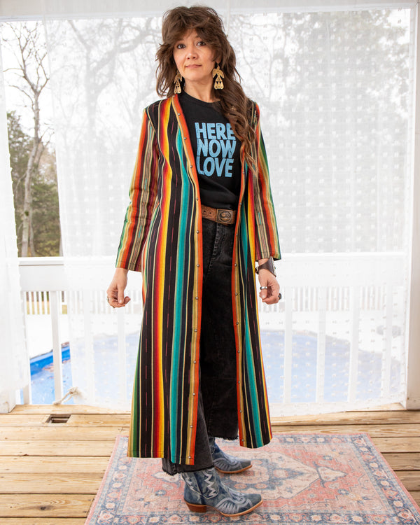 Serape Longline Duster