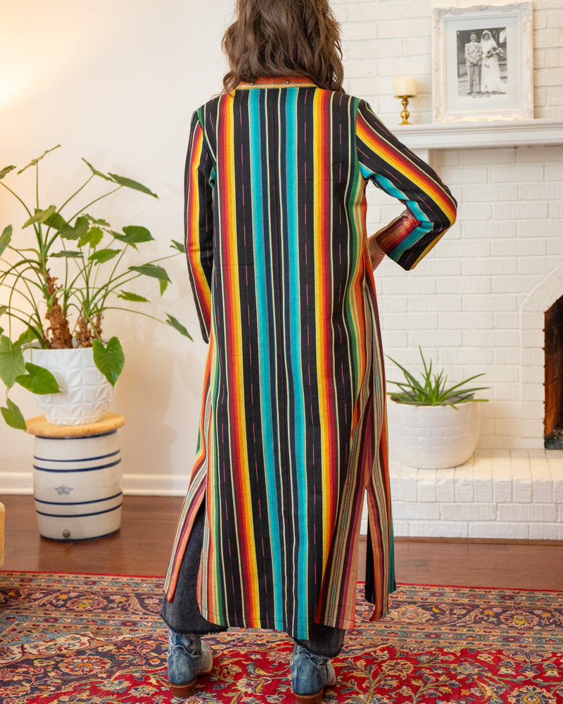 Serape Longline Duster