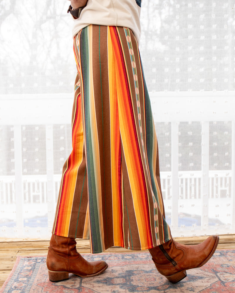 Serape Cropped Pants
