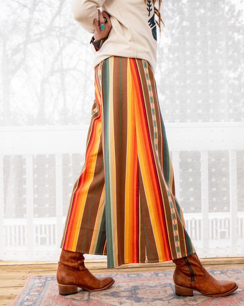 Serape Cropped Pants