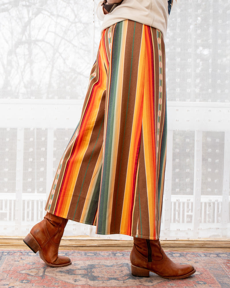 Serape Cropped Pants