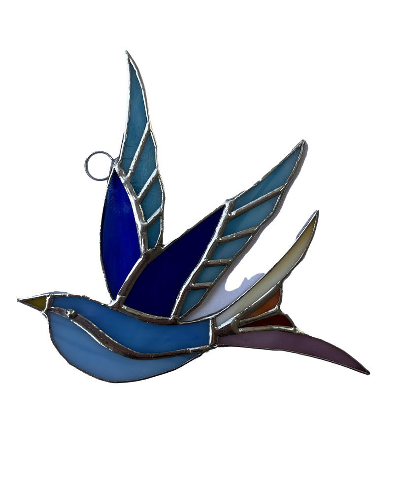 Stained Glass Swallow